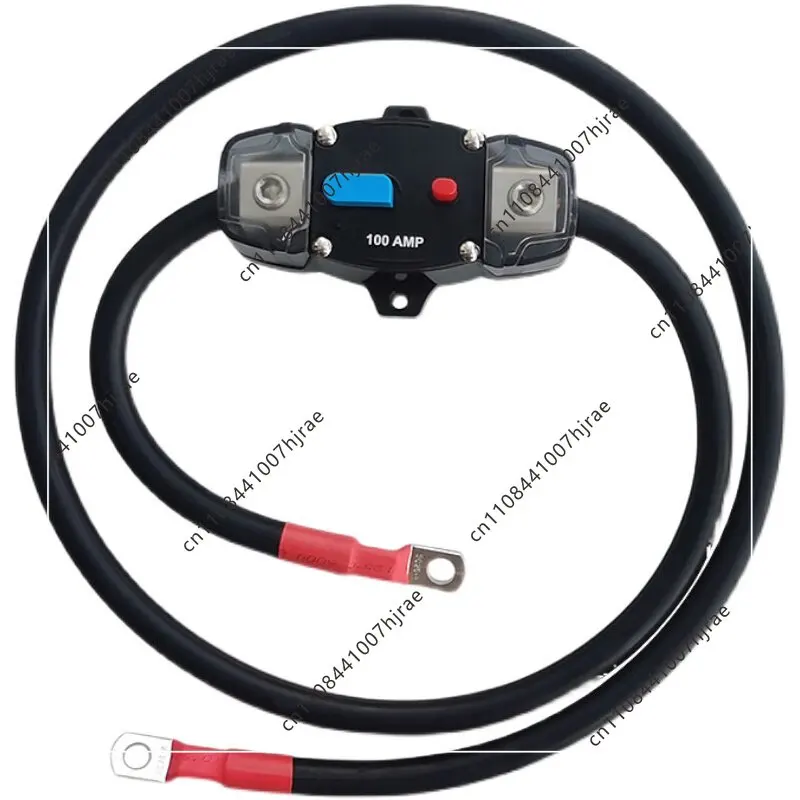 Car outdoor RV installed auxiliary battery cable insurance switch audio inverter