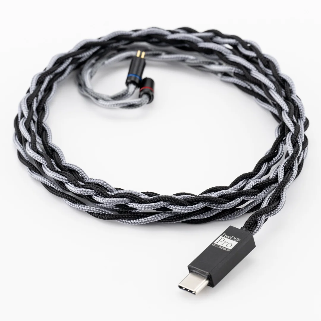 Moondrop Free DSP PRO High-purity Litz Single Crystal Copper Cable Equipped with CS43198 Flagship Decoding Chip Easy Tuning