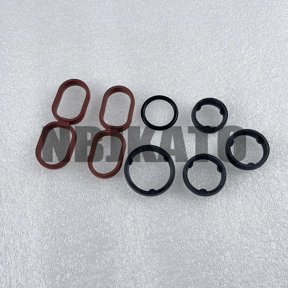 New Genuine One Set Oil Cooler Adapter O Ring Seal Kit 68191356AA For Wrangler Grand Cherokee 3.6L 2014 - 2015