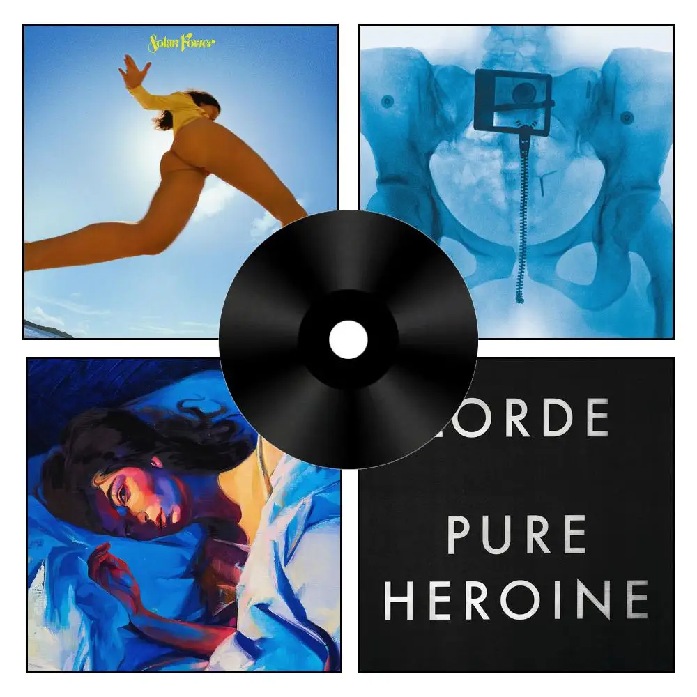 Singer L-Lorde Music Album Poster Personalized Aesthetic Wall Decor Modern Bedroom Room Decoration
