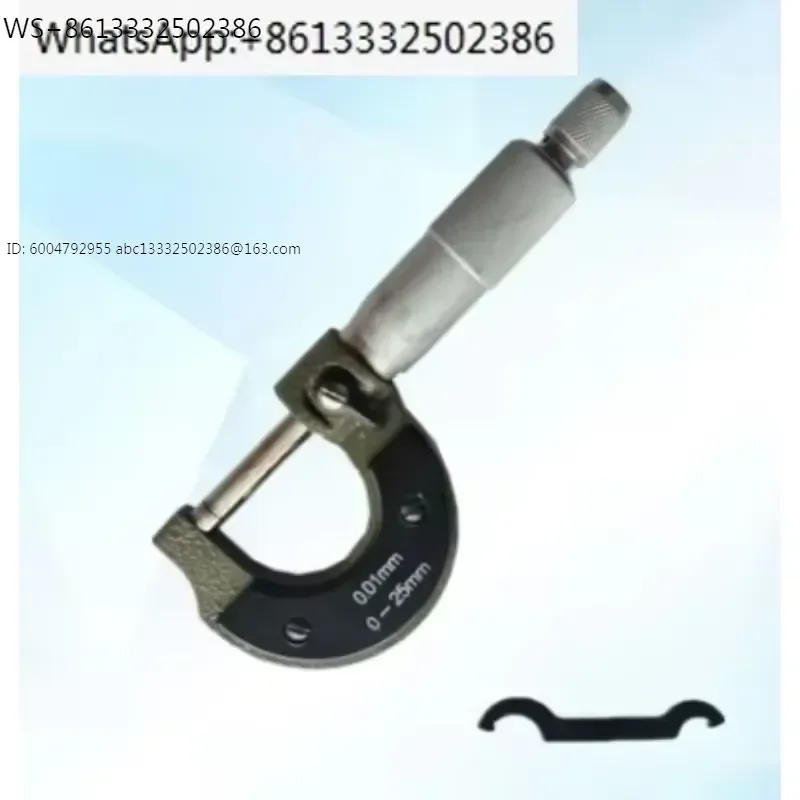 Outer Diameter Double Tip Micrometer Tip Gauges Measure Drill Necks, Grooves, Keyways Carbide Measuring Surface Resolution