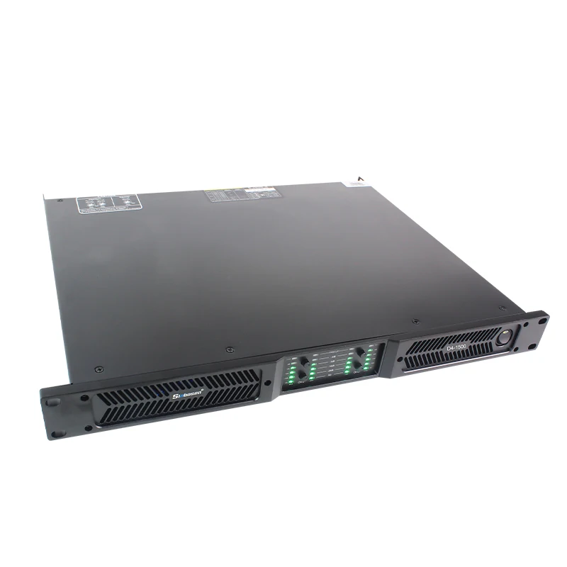 D4-1500 4 Channel 1500 Watt Rms Class D Pro Line Array System Digital Amplifier Professional Stage Power Amplifier