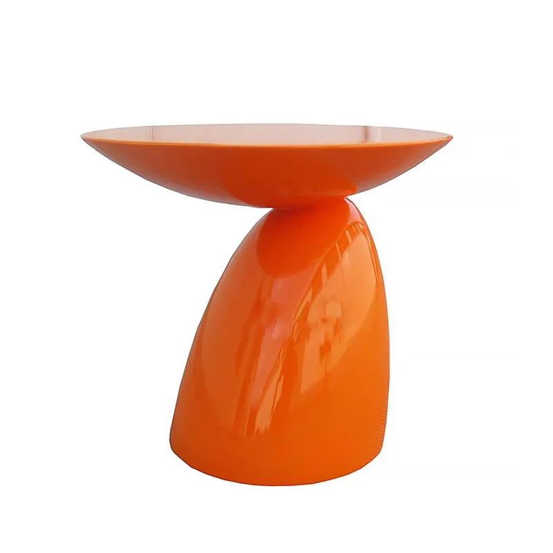 

Nordic creative special-shaped fiberglass edge table modern simple beauty salon cafe 4S shop to negotiate round small coffee