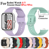 Soft Silicone Strap For Redmi Watch 4 5 SmartWatch Sport Replaceable Bracelet Wristband Correa For Xiaomi Mi Band 8 9 Pro Band