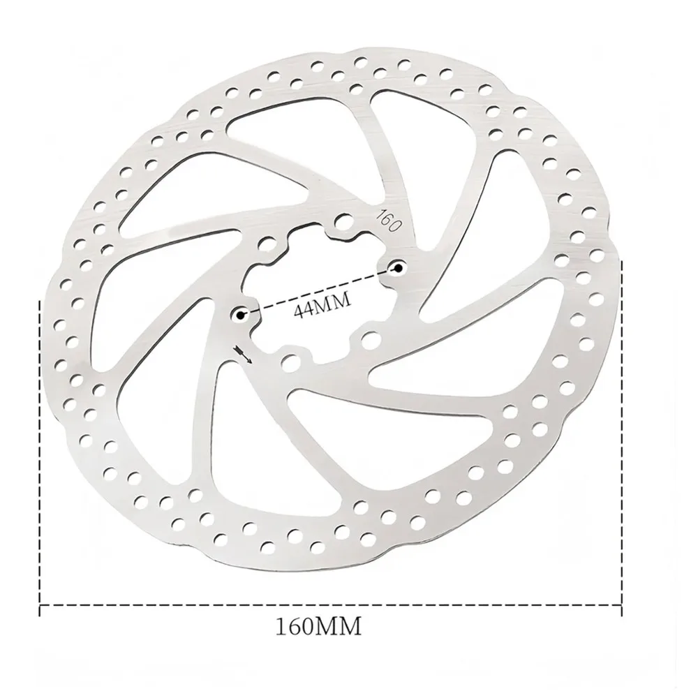 Compatible Mechanical Disc Brake Caliper Set for E-Bike, Front Rear Brakes with Strong Stopping Power and Heat Dissipation