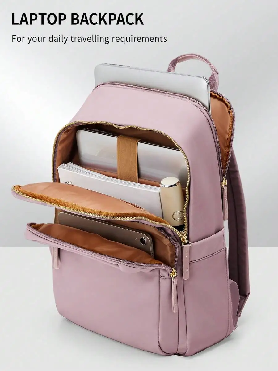 14/15 Inch Laptop Backpack For Women, Fashionable Waterproof Lightweight Backpack Suitable For Travel/Work/Business/Teacher/Nurs