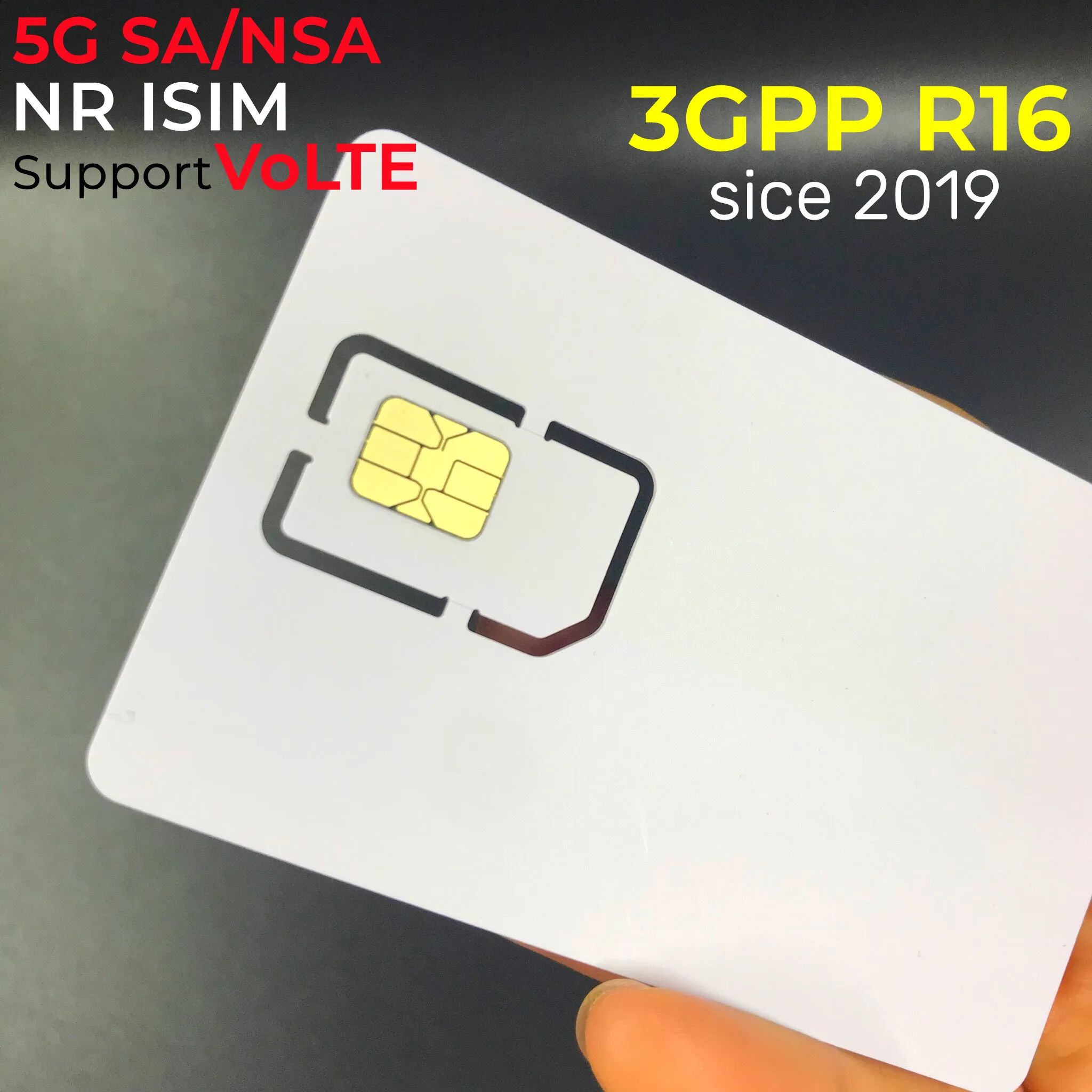 OYEITIMES Programable Trống 5G NR ISIM Thẻ 2FF 3FF 4FF Nâng Cấp 5G USIM Thẻ Cho 5G SA 3GPP R16 SUCI 5G Môi Trường Các Toán Tử