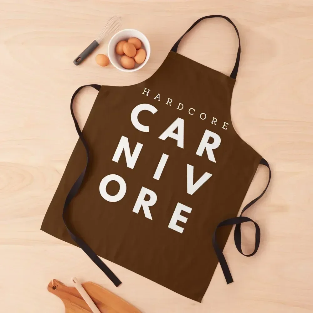 

Hardcore carnivore Apron Household Items Kitchen Cleaning Products For Home Things For The Kitchen Chef Accessories Apron