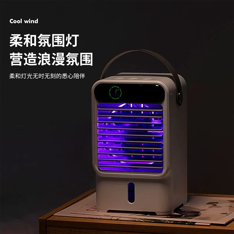 N11 Desktop Water‑Circulation Cooling Fan, Mini Table Top Air Cooler with Strong Wind