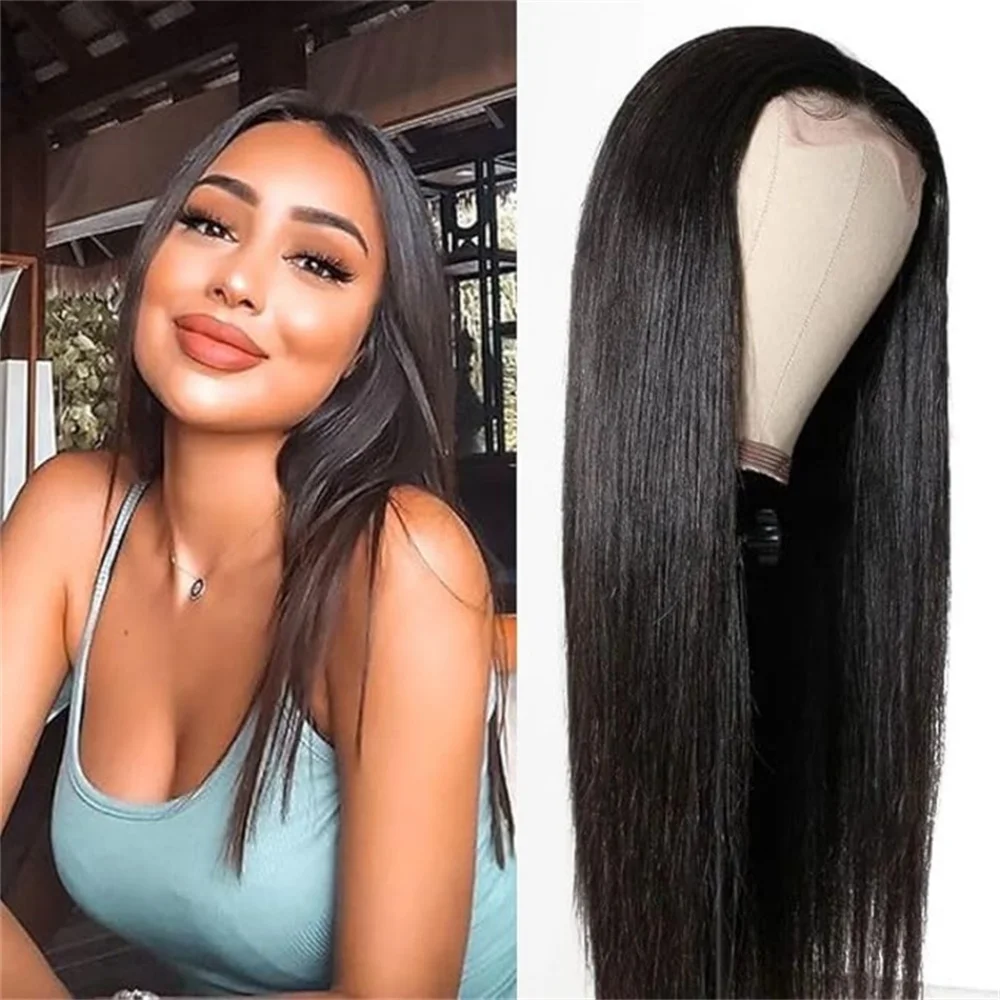 32 30 Inch Bone Straight Lace Front Wigs Human Hair 13x6 13x4 Transparent Lace Frontal Wig Brazilian Hair Pre Plucked For Women