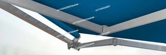 

Утолщенный выдвижной навес из алюминиевого сплава для виллы, двора, патио, защита от солнца