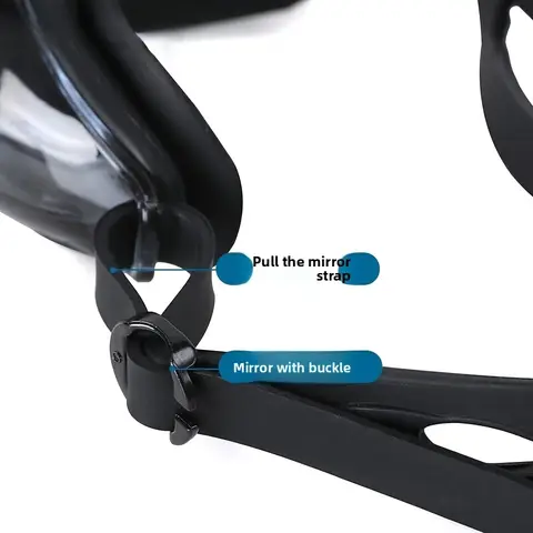 Simglasögon - HD-glasögon med imskydd och vattentäthet för män och kvinnor med stort synfält 6 best sales badkläder - №1