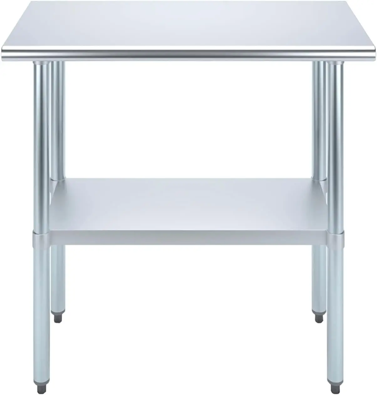 Stainless Steel Work Table | Metal Utility Table (Stainless Steel Table, 36" Long x 18" Deep)