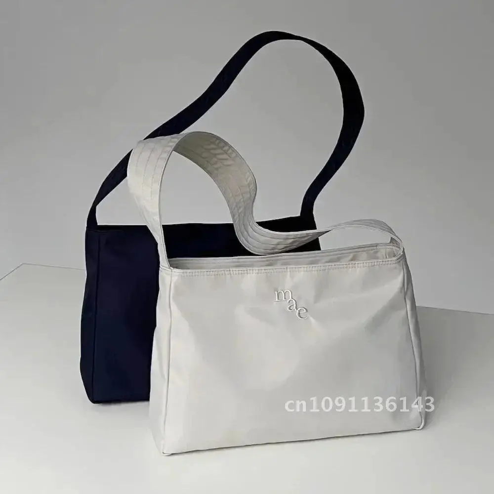 

Korean Style Fashion Tote for Underarm Nylon bag Embroidered Handbag Women's Bag, Shoulder Simple