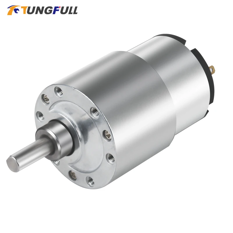 

JGB37-520 6V/12V/24V DC Gear Motor 7RPM-960RPM High Torque Gear Box Micro Speed Adjustable Reversible Reduction Geared Motor