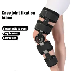 1PC Adjustable Hinged Knee Brace Knee Immobilizer with Side Leg Stabilizers for Meniscus Tear Arthritis ACL PCL Orthopedic Rehab