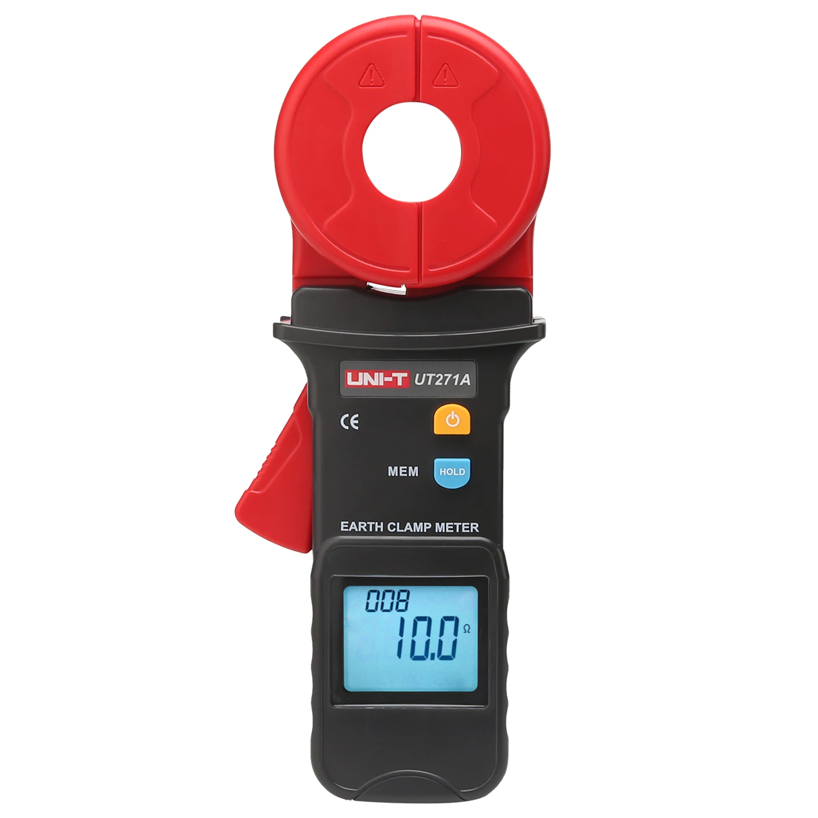 UNI-T UT271A/B/C Clamp Ground Tester  0.01‑395/590/1000Ω  Φ32mm Earth Resistance Leakage Meter for Telecom Power Oil Fields