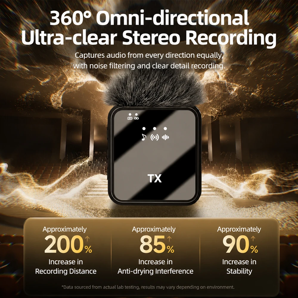 KEBIDU Wireless Lavalier Micro - Streaming Mic Condenser ulasan dan harga