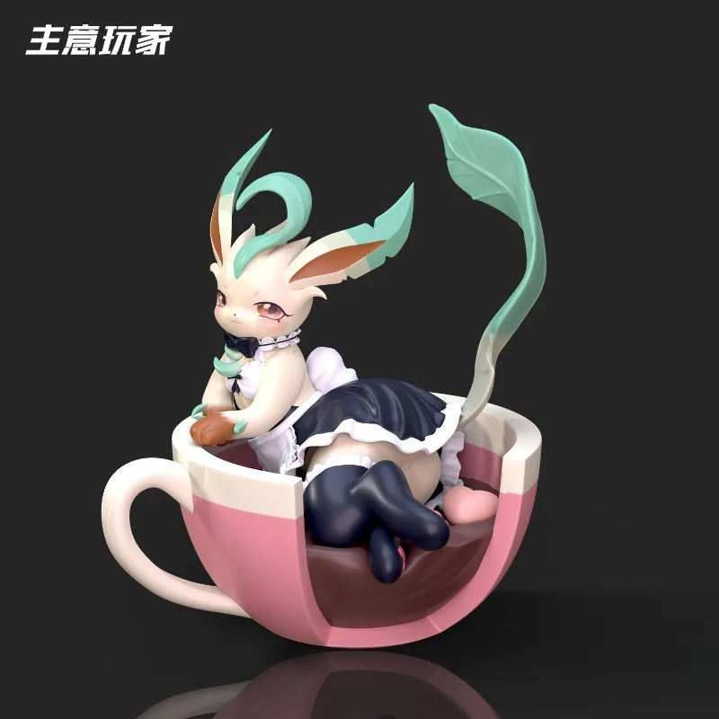 

MOCKING STUDIO: Succubus Eevee Series Maid Ye Eevee Figure GK Model 1/20 Scale Decorate Models, Collect Gifts,