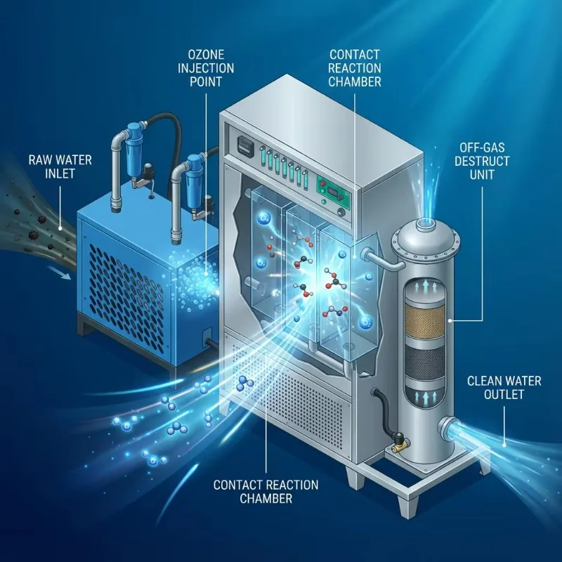 

【specialized】Water Ozonator For 50g 100g 150g 200g Industrial Ozone Machine