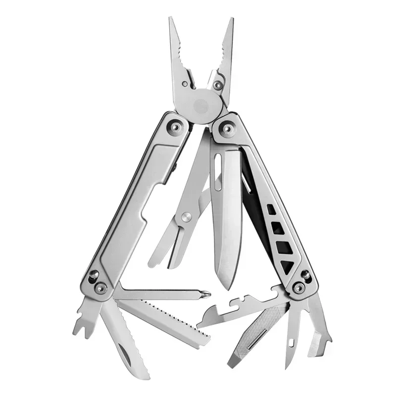 Imagem -02 - Bhbt-alicate Multi Ferramenta Faca Dobrável Chave Hexagonal Tática Saw Pocket Camping Sobrevivência Ferramentas Manuais Multitool Edc 18 em 1