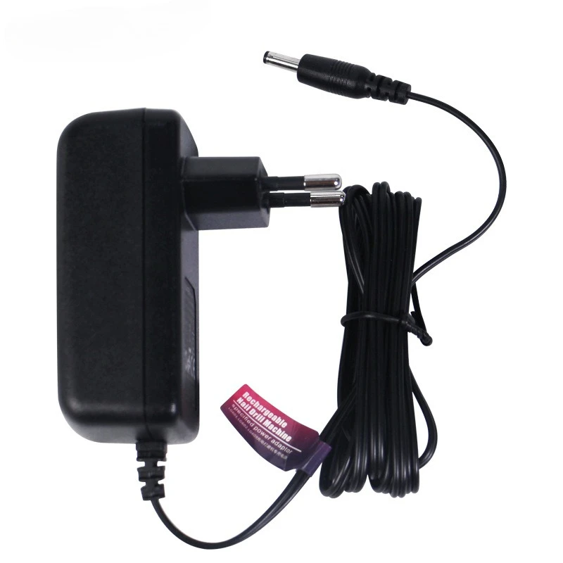 

Оригинальное зарядное устройство для полировки ногтей, широкое напряжение 100–240 В, универсальная вилка для аксессуаров