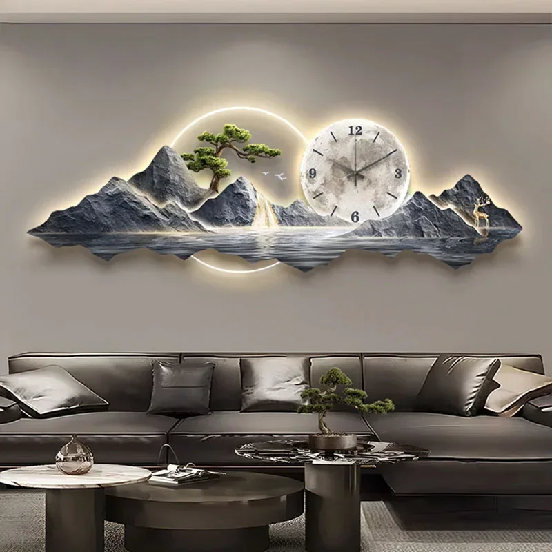 Luxury Minimalist Wall Clocks Mechanism Digital Art Muraart Living Room Kitchen Metal Bedrooms Quartz Reloj De Pared Home Decor