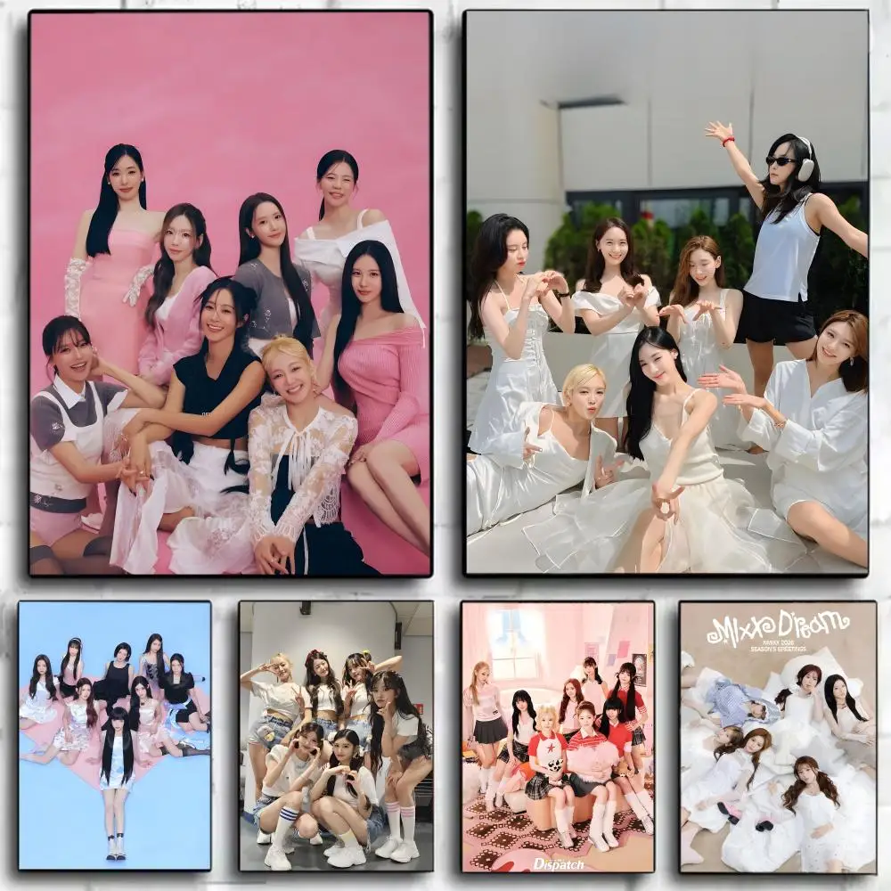 1PC G-Girls' G-Generation Girl Idol Group Poster Wall Art Print Poster Decorative Mural Home Decor Gift Unframed