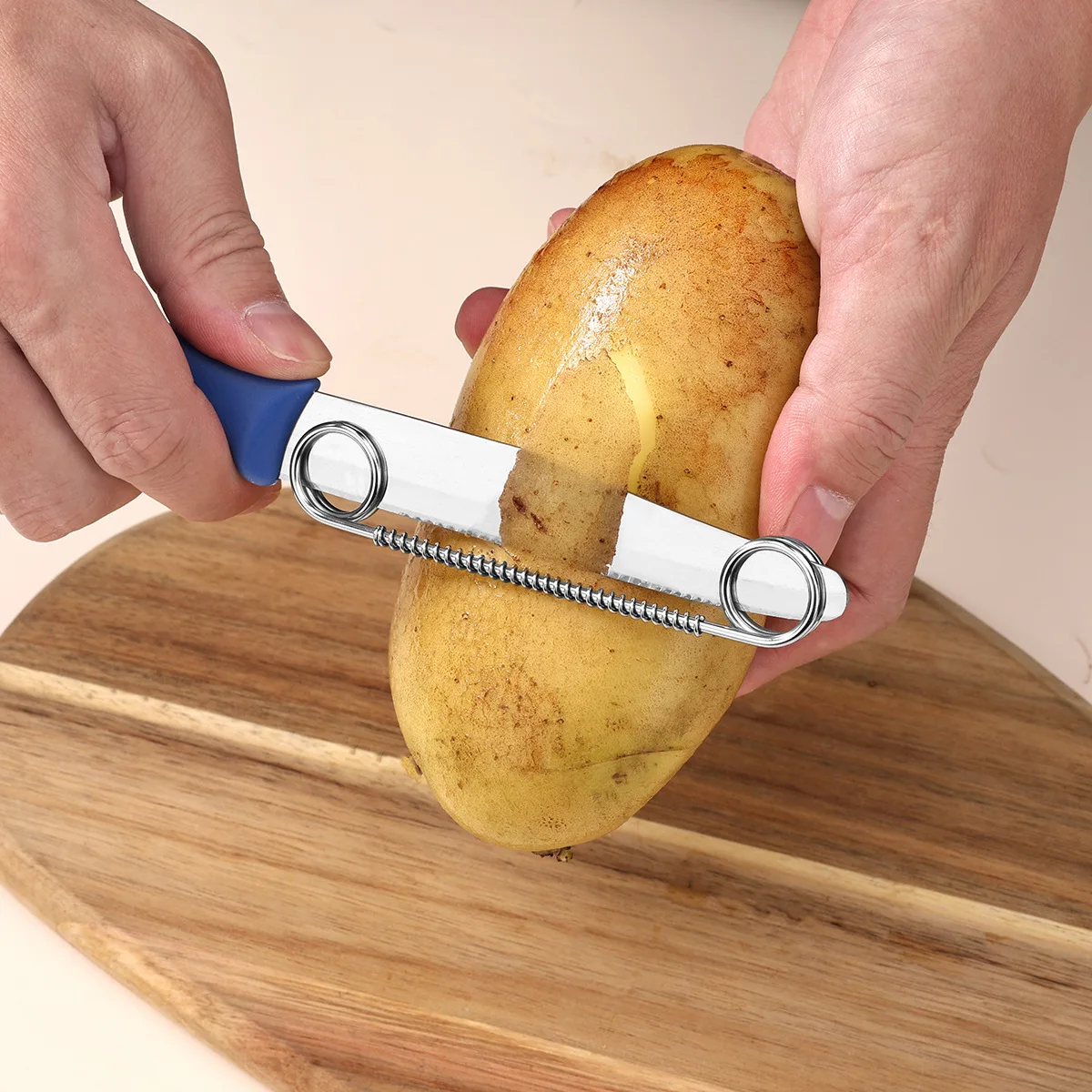 

Kitchen Peeler Vegetable Fruit Peelers Quick Slicing Cutter with Spring Potato Carrot Shredder Peeler Kitchen Portable Knives