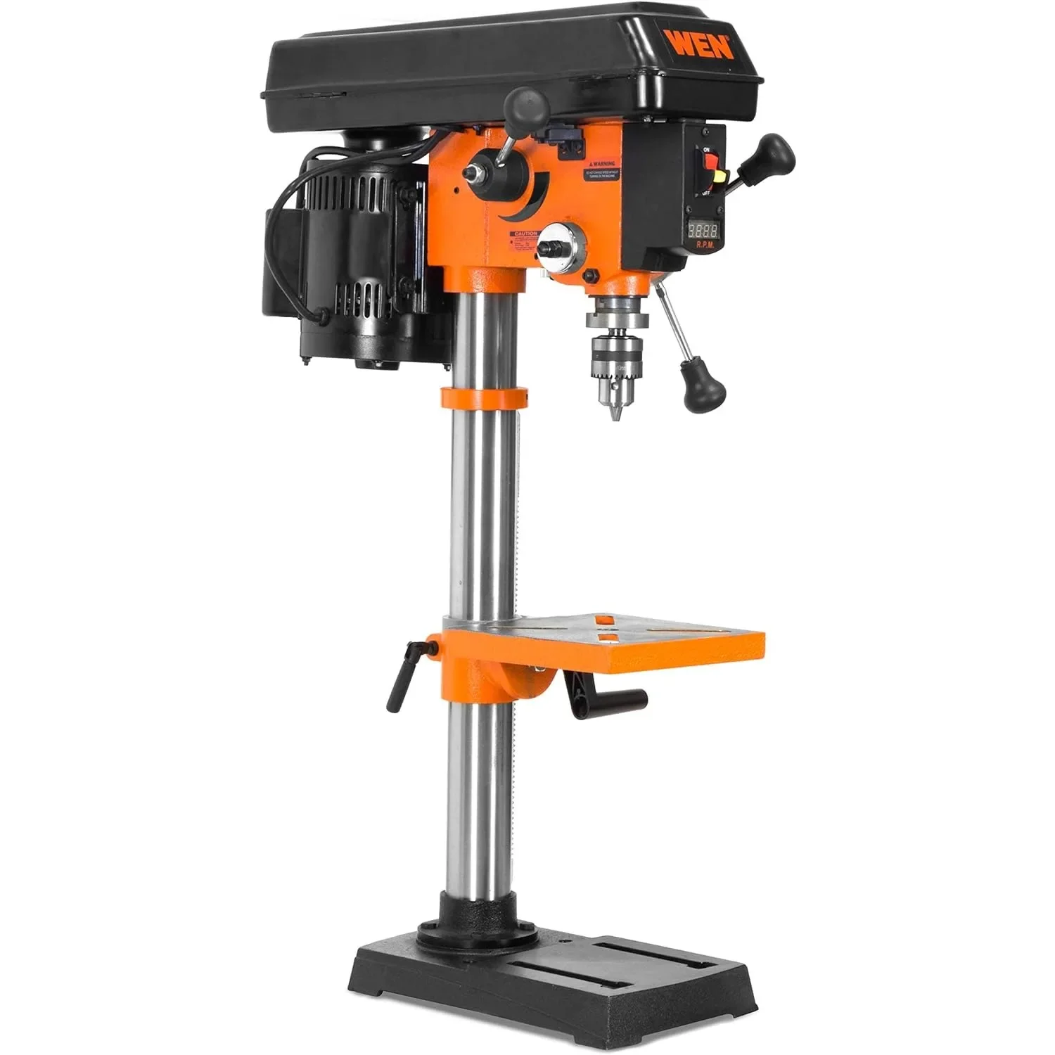 NEW 4212T 5-Amp 10-Inch Variable Speed Cast Iron Benchtop Drill Press with Laser