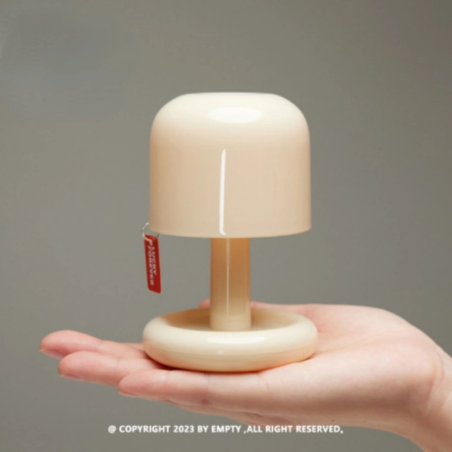 New Creative Mini Mushroom Style USB Rechargeable Led Night Light for Bedroom Decor, Coffee-themed Sunset Night Lamp