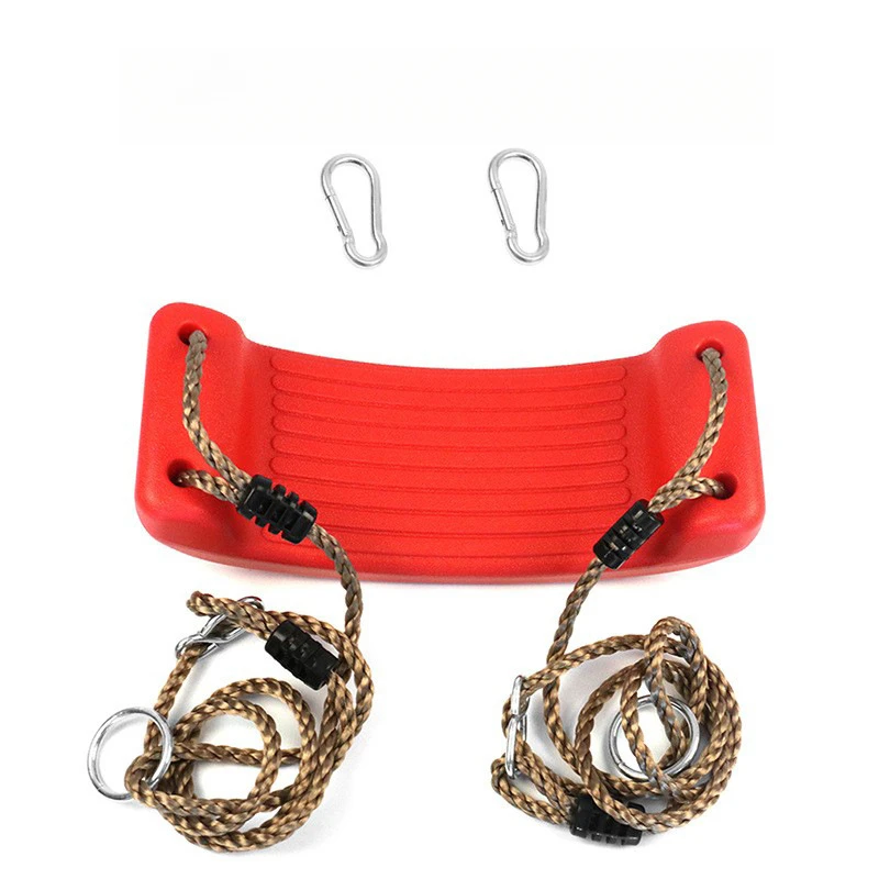 

Детское изогнутое сиденье для качелей, уличная и садовая качель-доска с подвесным тросом, аксессуары для детских площадок