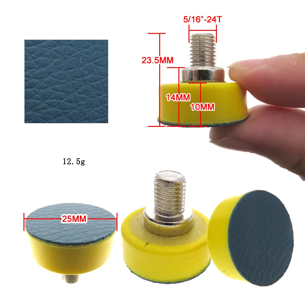 1''2''3'' Tampone abrasivo di backup PSA Levigatrice in vinile Piastra di supporto per smerigliatrice elettrica adesiva Utensili abrasivi Lucidatura e molatura