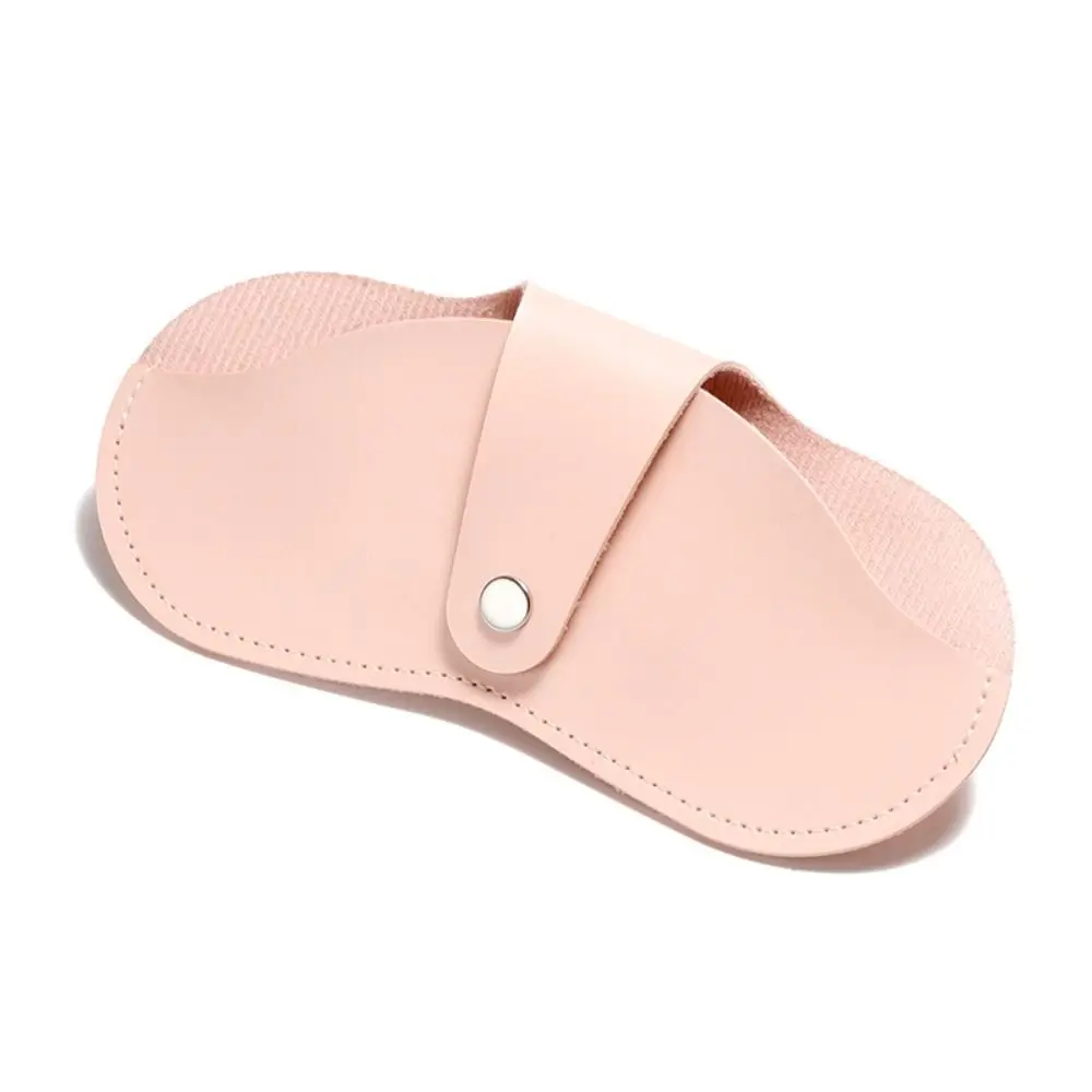 

Pu Leather Glasses Storage Bag Solid Color Halter Sunglasses Storage Clip Glasses Bag Eyewear Protector Eyeglasses Case Female