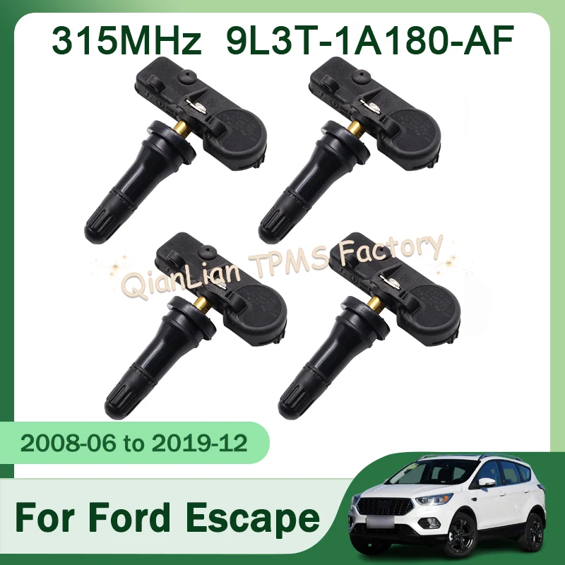 9L3T-1A180-AF 315MHz TPMS Sensor For Ford Escape C-Max E-Series Ecosport Edge Expedition F-150 Tire Pressure Monitoring Systems