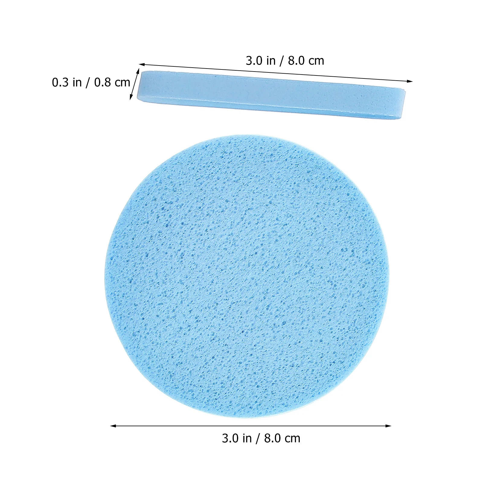 フェイシャルクリーニング用の圧縮スポンジ,メイク落とし用の綿パッド,化粧品パフ,角質除去スポンジ
