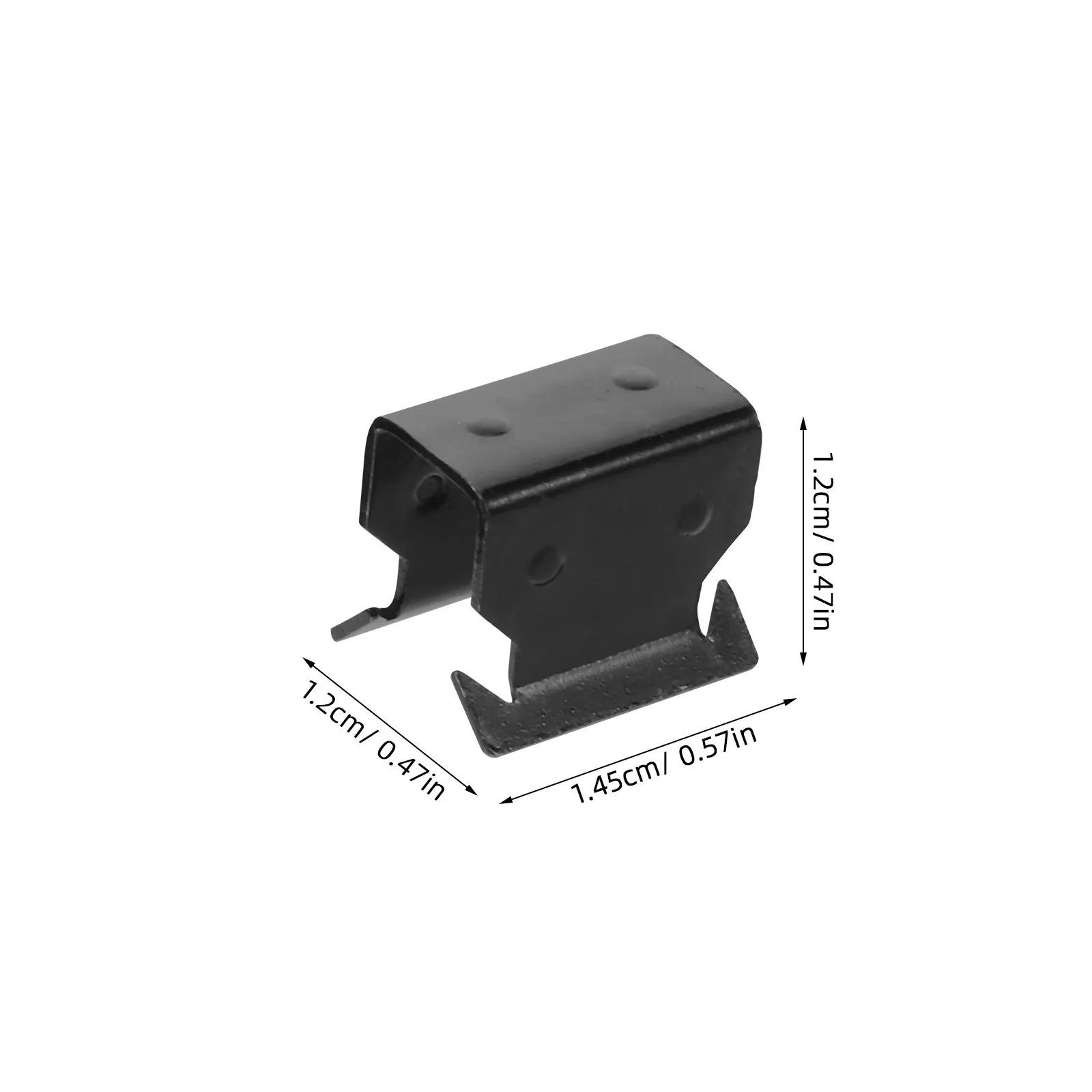 30Pcs Steel Wiper Retainer Brackets Snap Fit Design Rust Resistant Windshield Wiper Arm Bracket Replacement Clip