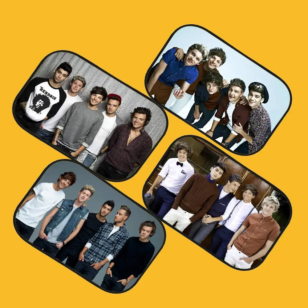 

One Band D-Directions Music 1Pcs Car SunShade Side Window Windscreen Cartoon For Children Adults Adsorption SunShade Sunvisor