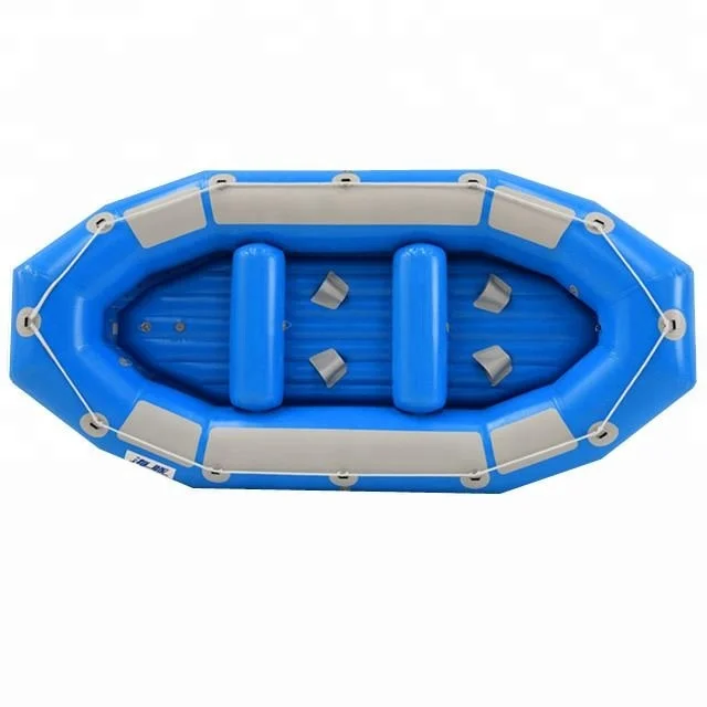 12ft High Quality Inflatable Racing Rafting Boat 0.9mm PVC 4-6 Persons China Factory Wholesale