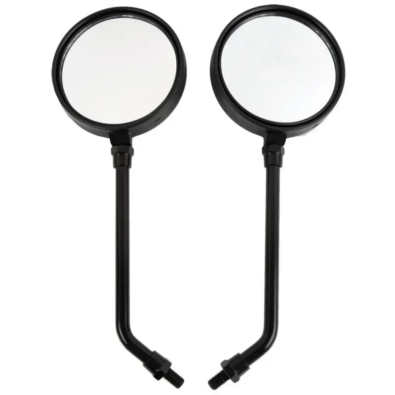 For Kawasaki KZ1000-A1 1977 KZ1000-A2/A2A 1978 ZI A4 KZ900-A4 73-80 76 77 Motorcycle  Acsessories Black Round Rear View Mirrors