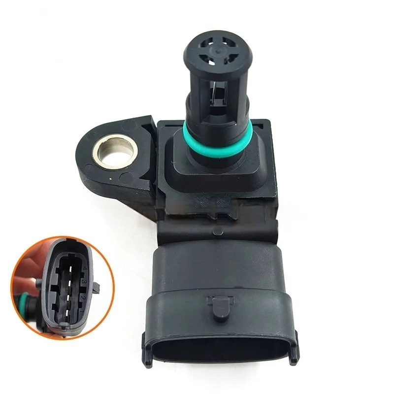 For Excavator 200D 240 290 360 Heavy Duty Equipment New Boost Intake Pressure Sensor Sensing Switch VOE22422785