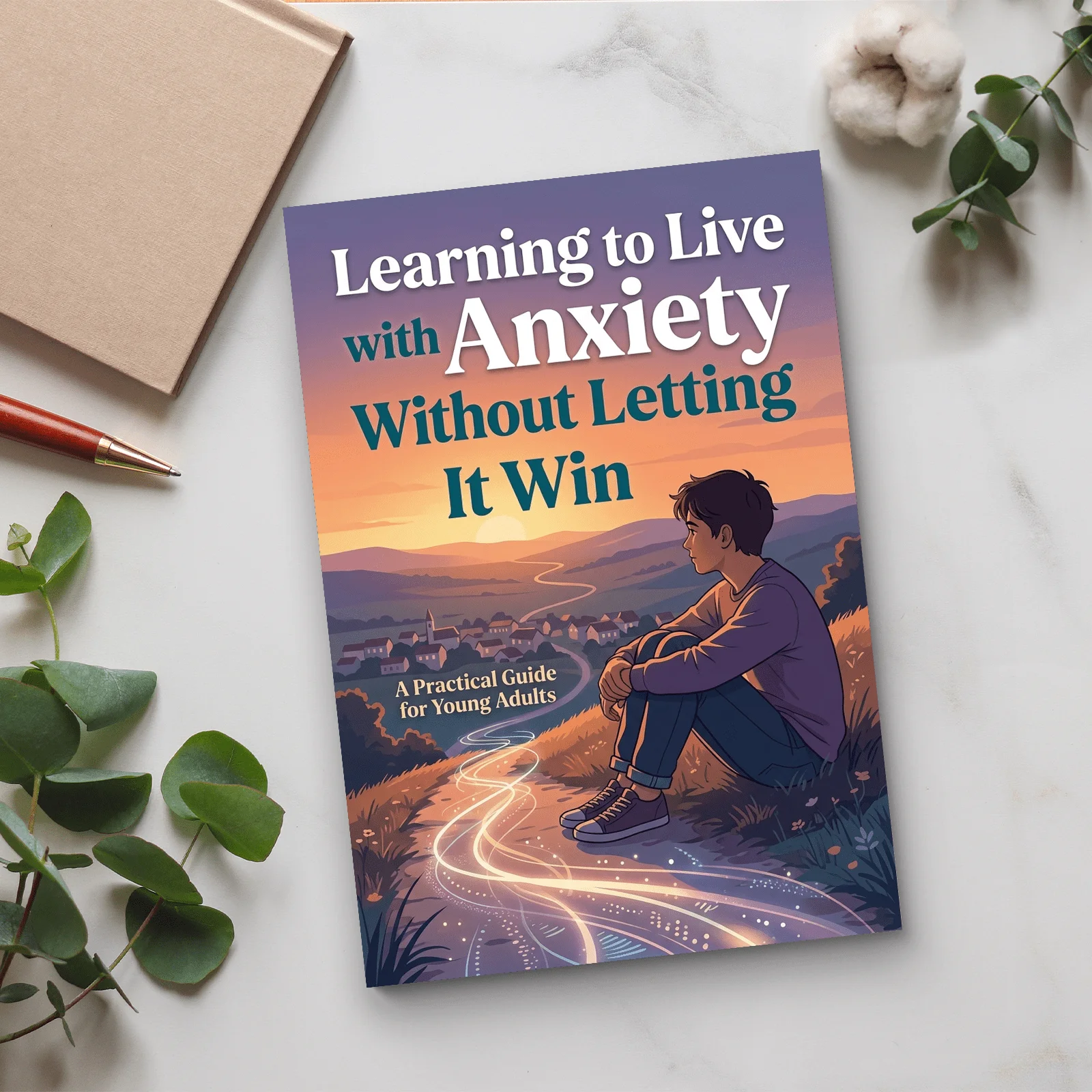 Learning to Live with Anxiety Without Letting It Win: A Practical Guide for Young Adults | Anxiety Relief Book for Teens