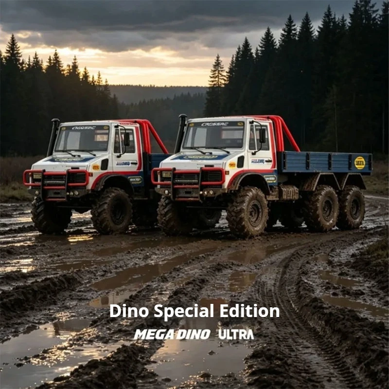 Crossrc Rc Crawler Emo Xx Mega Dino Ultra Special Edition 1/6 Scale Electric Remote Controlled Off Road Climbing Truck Mud