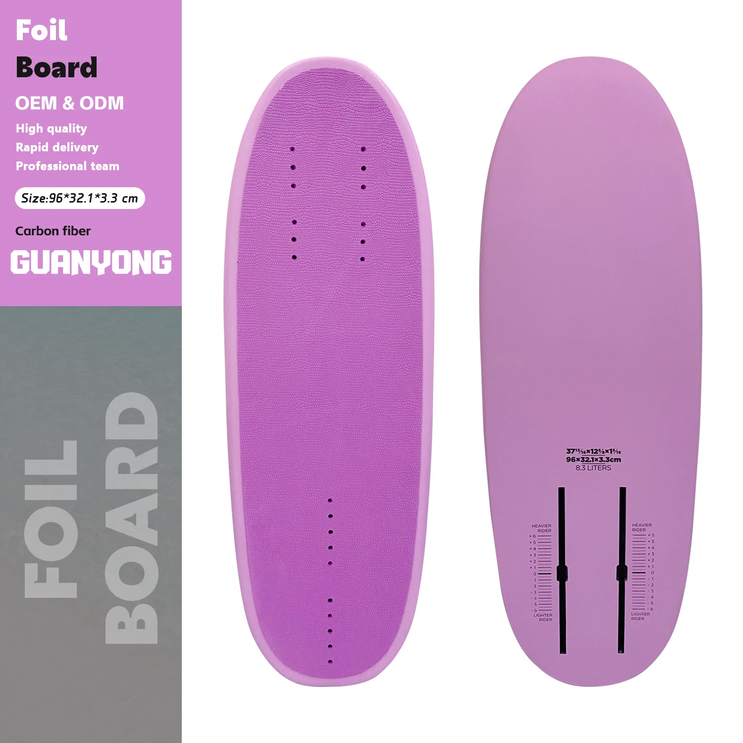 96CM Small Carbon Wave Hydrofoil Surfing Wing Foil Water Play Pump Pumping Pump Efoil Surfboard for Ocean fin Parawing Board