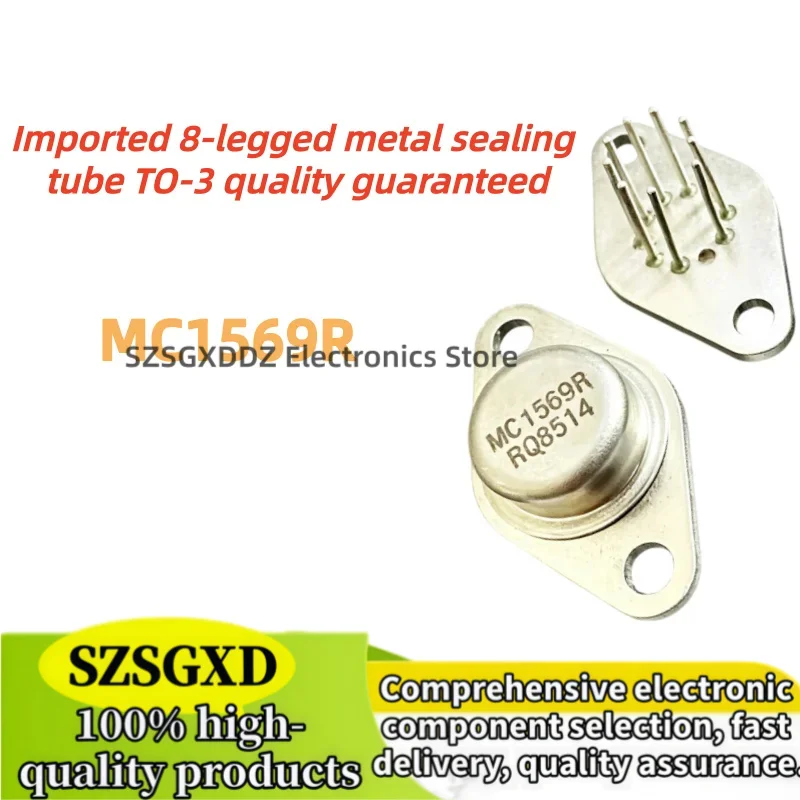 1-5-10unidades/lote 100% Nuevo Quality MC1569R Imported Eight-Lead Gold-Plated TO-3