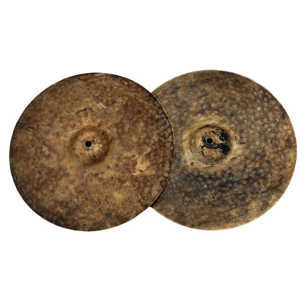 Dark Motion Vintage Cymbal, Professional Drum Cymbal for Performance, Handmade Dark Series, 18 Inch Crash Ride