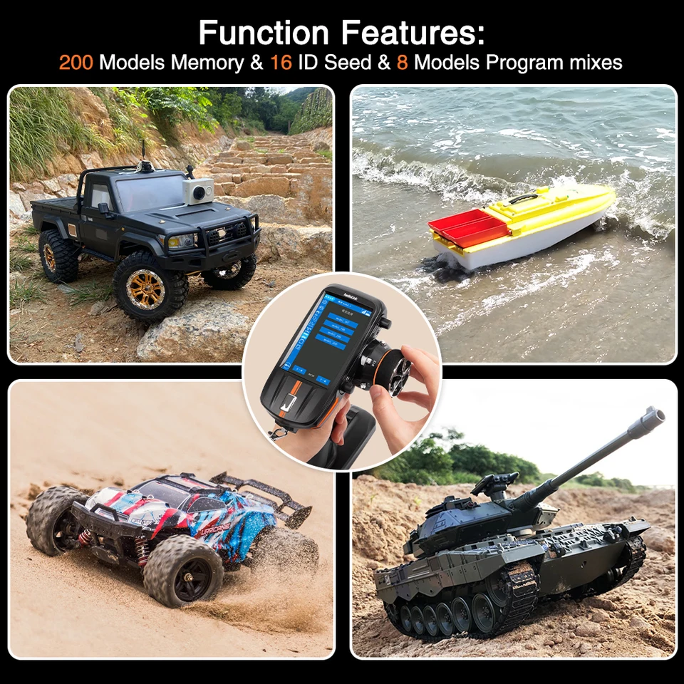 Radiolink RC8X RC送信機と受信機の旧機から新機への交換、Radio RC4G