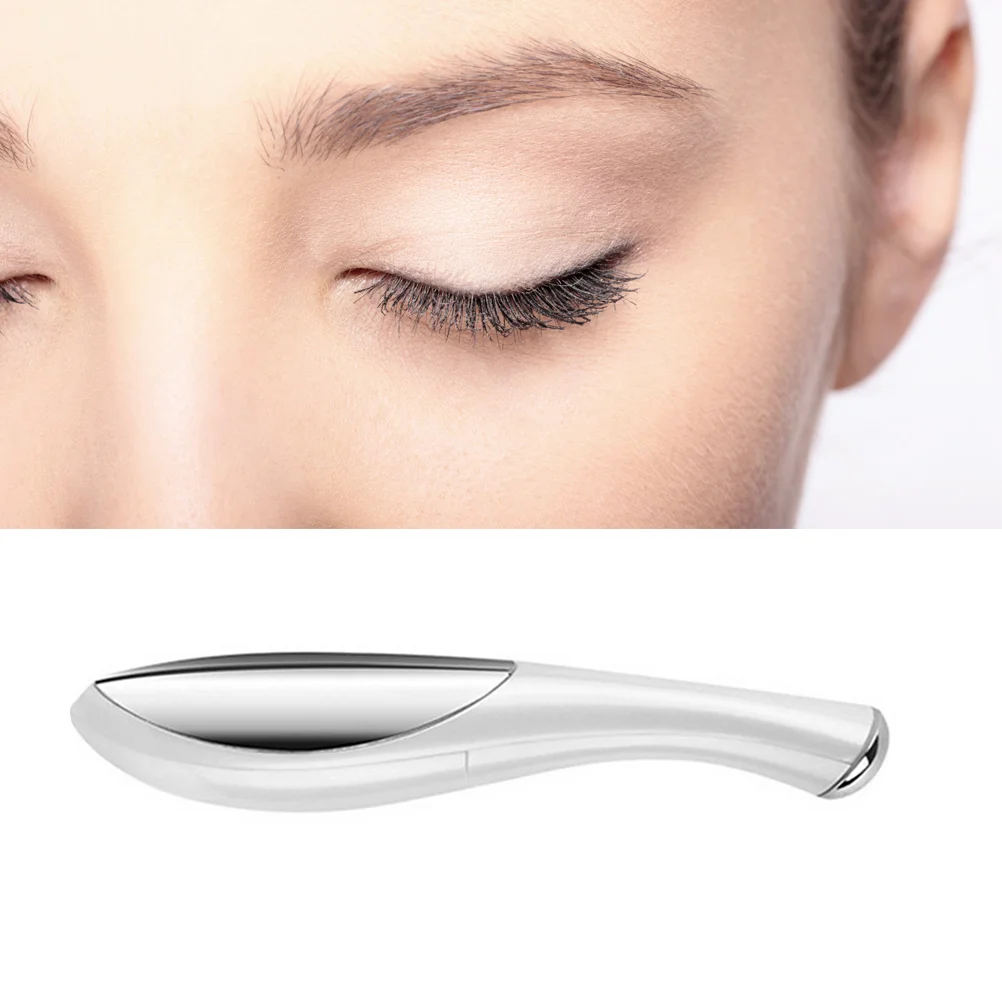 Eye Massager Electric Facial Mini Eye Massage Pen For Wrinkle Reduction Dark Circle Removal Skin Care Device White