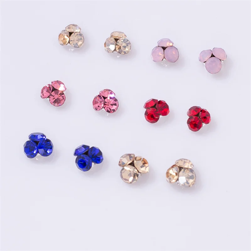 10 قطعة/الوحدة مسمار السحر كومة صغيرة الحفر الحجارة ل مانيكير الديكور مجوهرات أظافر أجزاء مسمار الفن اكسسوارات أرقام للأظافر #3