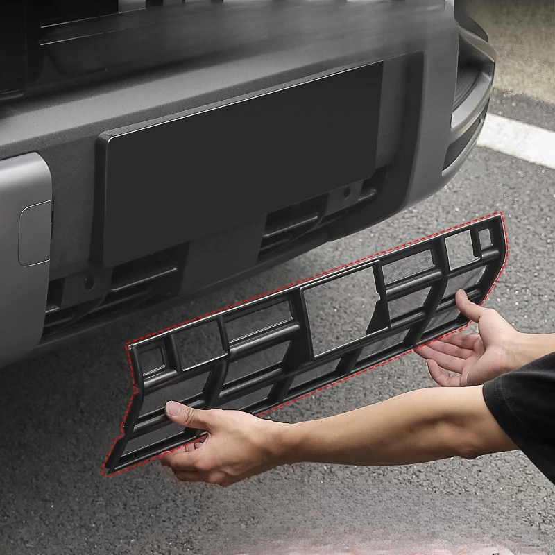 

For BYD Leopard Titanium 3 2025 Front Grille Insect Net Anti-blocking Front Bumper Protective Mesh Modificatin Accessories